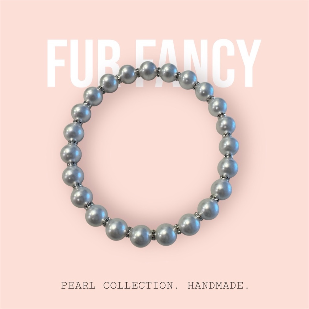 Silver Pearl Bracelet